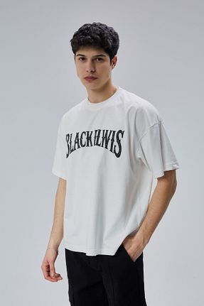 تیشرت نباتی مردانه اورسایز Black Elwis - کد 905316890