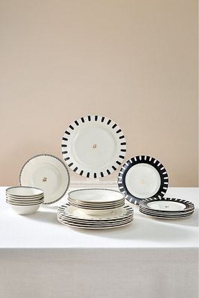 سرویس غذاخوری سفید 6 نفره Karaca - کد 353507951