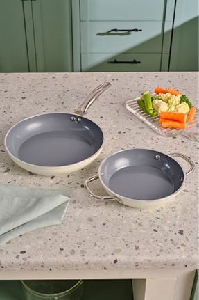 ماهیتابه سفید زیره نچسب Karaca - کد 868101409