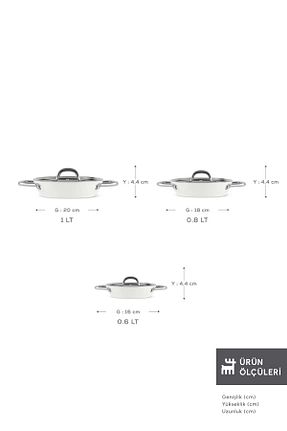 ماهیتابه بژ 3+ Karaca - کد 867550386