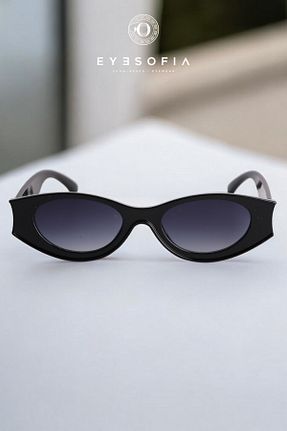 عینک آفتابی مشکی زنانه 43 Eyesofia - کد 927582417