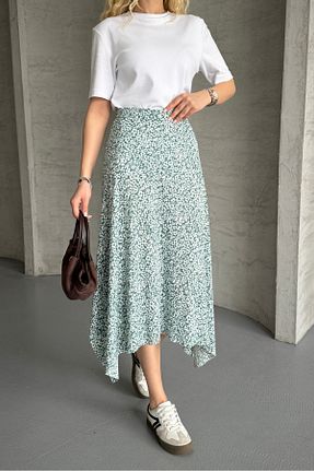 دامن رنگی زنانه مخلوط پلی استر macharel jeans - کد 927586476