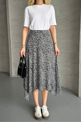 دامن رنگی زنانه مخلوط پلی استر macharel jeans - کد 927586452