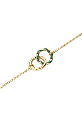 گردنبند استیل ( فولاد ) طلائی زنانه استیل ضد زنگ Rosefield - کد 927588423