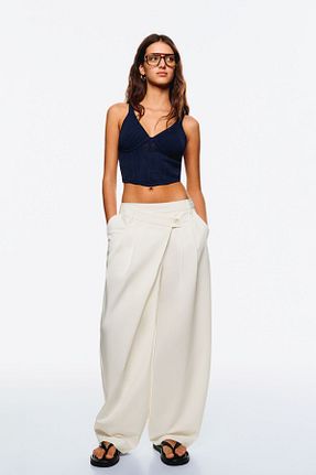شلوار زنانه پلی استر Bershka - کد 926023770