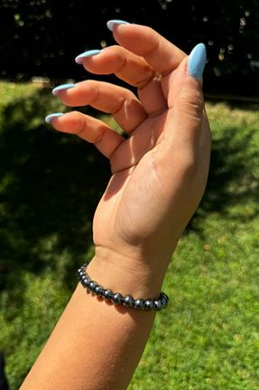 دستبند جواهر مردانه چرم خالص Gökhan Talay - کد 856462909