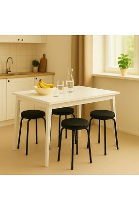 چهارپایه مشکی ekipmetal - کد 315988218