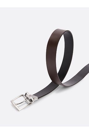 کمربند مشکی مردانه چرم خالص Tommy Hilfiger - کد 927601108