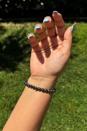 دستبند جواهر مردانه چرم خالص Gökhan Talay - کد 856462909