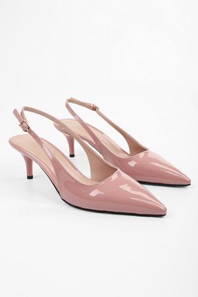 کفش استایلیتو صورتی پاشنه نازک Shoeberry - کد 927600756