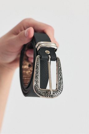 کمربند مشکی زنانه Rays - کد 927612233