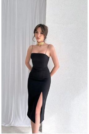 لباس مشکی زنانه بافتنی MRY BUTİK - کد 927627535