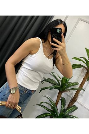 بادی سفید زنانه یقه دوچرخه noir boutique - کد 927609542