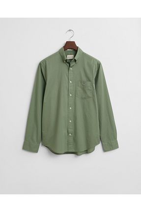 پیراهن سبز مردانه رگولار Gant - کد 927611682