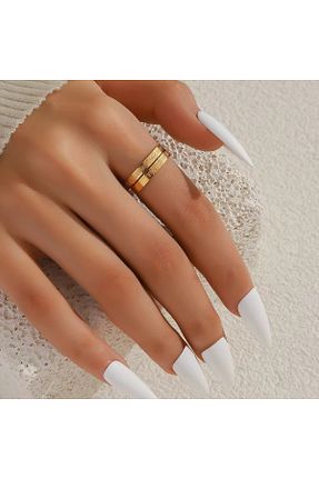 انگشتر استیل (فولاد) زرد مردانه استیل (فولاد) MODA IŞILTISI - کد 927611266