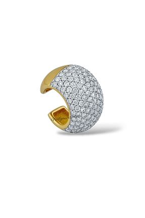 گوشواره غضروفی جواهر طلائی زنانه روکش طلا neslyaccessories - کد 927572138