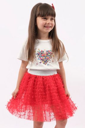 لباس قرمز بچه گانه بافتنی Genel Markalar - کد 927639124