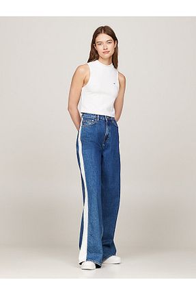 تیشرت طلائی زنانه رگولار Tommy Hilfiger - کد 927628691