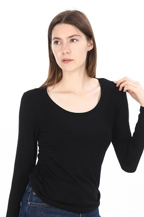 تیشرت مشکی زنانه رگولار penyebizden - کد 768133476