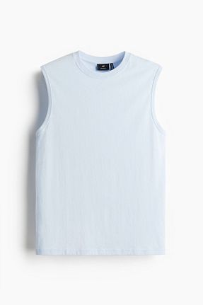 تیشرت آبی مردانه رگولار H&M - کد 927648905