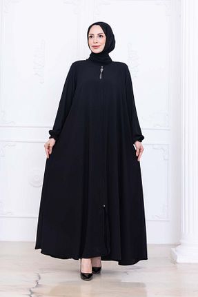 کلاه و ابایا مشکی زنانه پنبه ای OKTAYUSTA COLLECTİON - کد 926935495