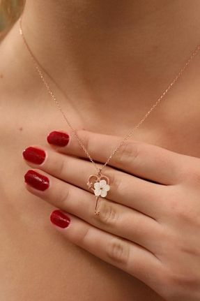 گردنبند نقره رنگی زنانه 925 عیار ÖzelSen Accessories - کد 927648312