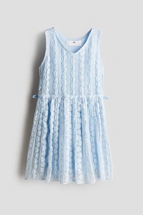 لباس آبی بچه گانه دانتل H&M - کد 927648911