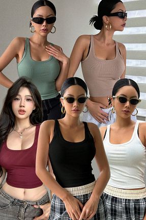 بلوز رنگی زنانه ساده MADALİNA - کد 927662834