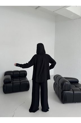 بلوز مشکی زنانه ساده MODA - کد 927667583