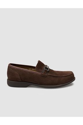 کفش کژوال قهوه ای مردانه چرم خالص Cabani - کد 32957665