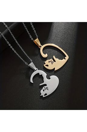 گردنبند جواهر متالیک بچه گانه فلزی GlassySKY - کد 927681390