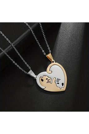 گردنبند جواهر متالیک بچه گانه فلزی GlassySKY - کد 927681390