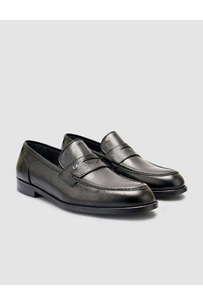 کفش کلاسیک مشکی مردانه چرم خالص Cabani - کد 927686316
