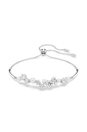 دستبند جواهر زنانه زیرکن Swarovski - کد 885704368