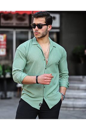 ست بالاتنه و پائین تنه سبز مردانه بافتنی viperkombin - کد 927702124