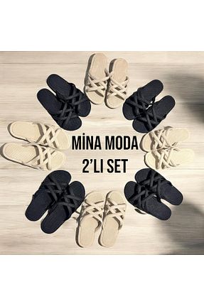 دمپائی بژ زنانه EVA Minamoda - کد 927702969