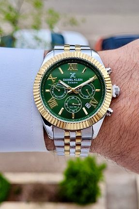 ساعت مچی طلائی مردانه 42 میلی متر Daniel Klein - کد 928501449