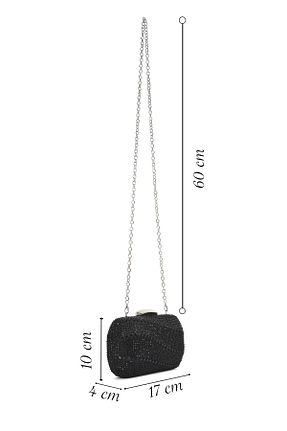 کیف پورتفوی و کلاچ مشکی زنانه چرم مصنوعی Derimod - کد 927711596
