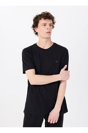 تیشرت طوسی مردانه Relaxed Mustang - کد 927715800