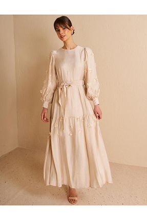 لباس حجاب بژ رگولار Kayra - کد 927715685