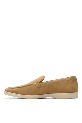کفش کژوال بژ مردانه جیر CLARKS - کد 927762527