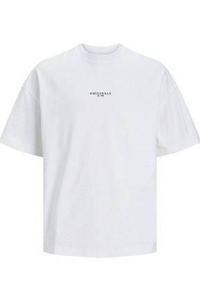 تیشرت سفید مردانه اسلیم فیت Jack & Jones - کد 799810504