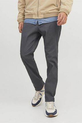 شلوار طوسی مردانه پنبه ای Jack & Jones - کد 773490867