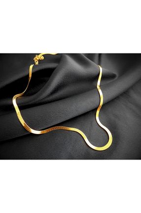 گردنبند استیل ( فولاد ) زرد زنانه استیل (فولاد) YS COLLECTION - کد 925993154