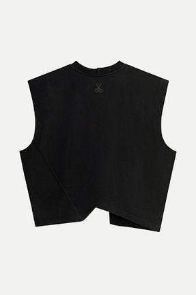 تیشرت مشکی زنانه رگولار KAFT - کد 927784968