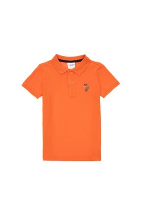 پولوشرت صورتی بچه گانه پنبه ای U.S. Polo Assn. - کد 927788431