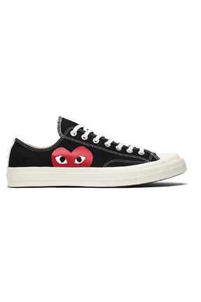 کفش اسنیکر مشکی زنانه بند دار Converse - کد 927790512