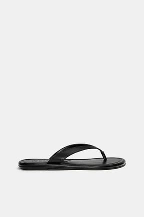 دمپائی مشکی زنانه پلی اورتان Pull & Bear - کد 927805065