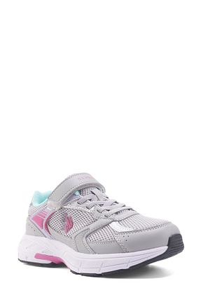 کفش پیاده روی طوسی بچه گانه پارچه ای U.S. Polo Assn. - کد 825491995