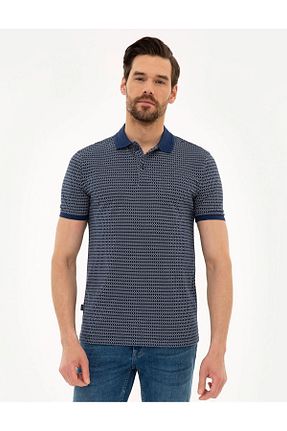 پولوشرت سرمه ای مردانه %100 پنبه Pierre Cardin - کد 927808319